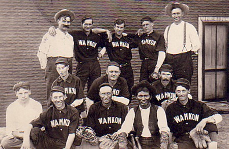 Wahkon Baseball Team, circa 1910
